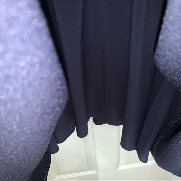 Eliza J Navy Fit and Flare Dress Size 10 - Picture 11 of 16